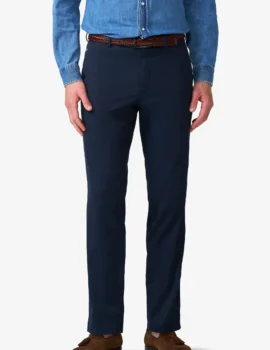 Meyer Navy Summer Stretch Cotton Cotele Chino’s